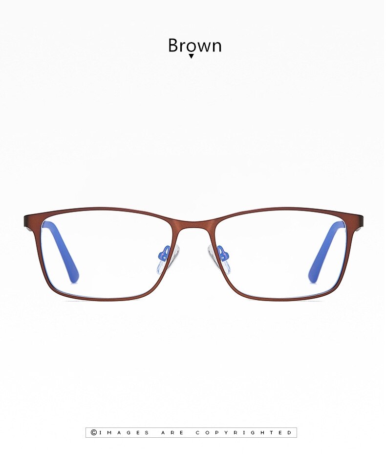 Yimaruili Men's Full Rim Alloy Frame Eyeglasses 5927 Full Rim Yimaruili Eyeglasses