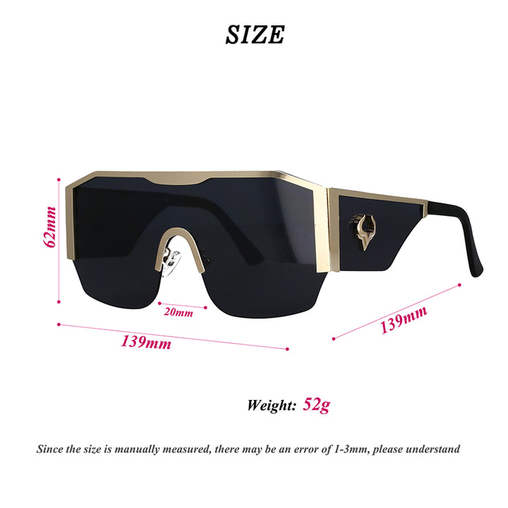 CCspace Women's Full Rim Oversized Square Resin Frame Sunglasses 53016 Sunglasses CCspace Sunglasses