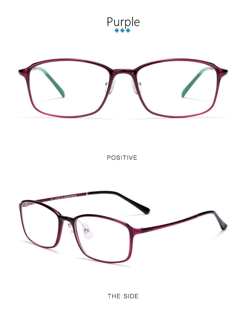 Yimaruili Unisex Full Rim TR 90 Resin Frame Eyeglasses M8003 Full Rim Yimaruili Eyeglasses