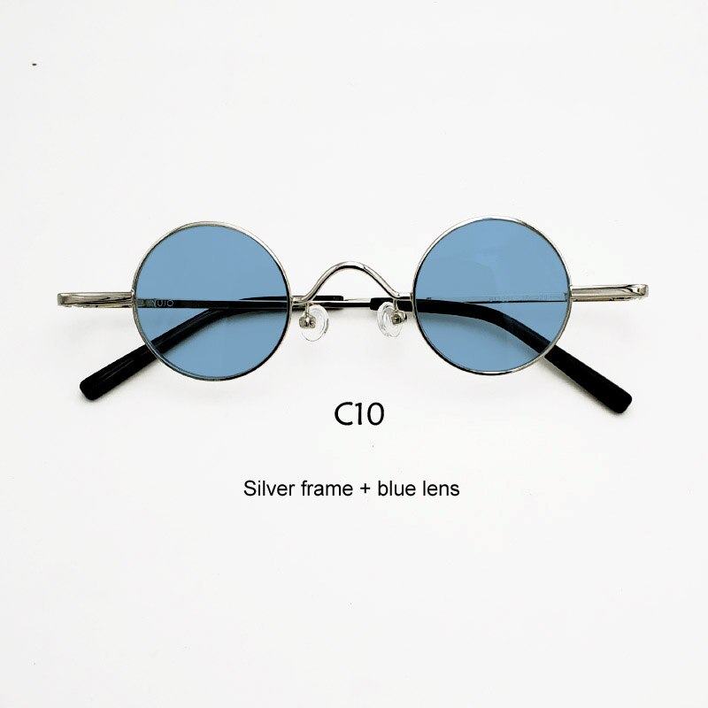 Yujo Unisex Acetate Alloy Small Round Sunglasses Y050 Sunglasses Yujo C10 China