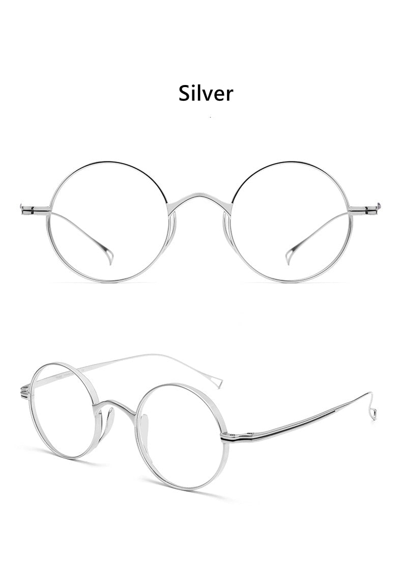 Yimaruili Unisex Full Wide Rim Titanium Frame Eyeglasses 9818CK Full Rim Yimaruili Eyeglasses