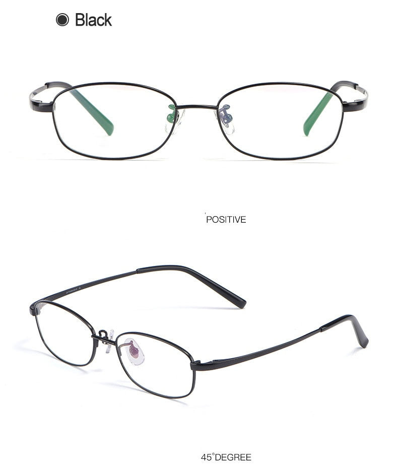 Hotochki Men's Full Rim Titanium Frame Eyeglasses 10196 Full Rim Hotochki