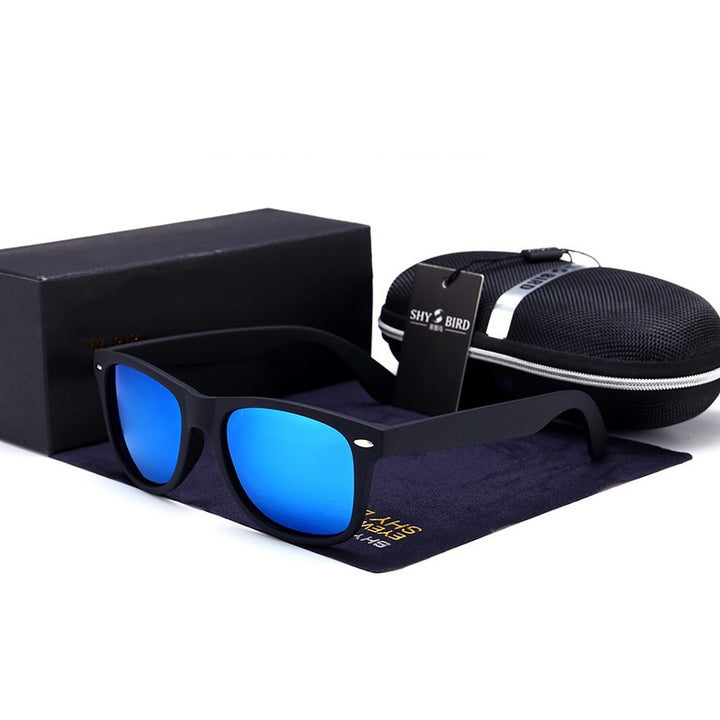 Hdcrafter Unisex Full Rim Square Acetate Frame Polarized Sunglasses 2140 Sunglasses HdCrafter Sunglasses