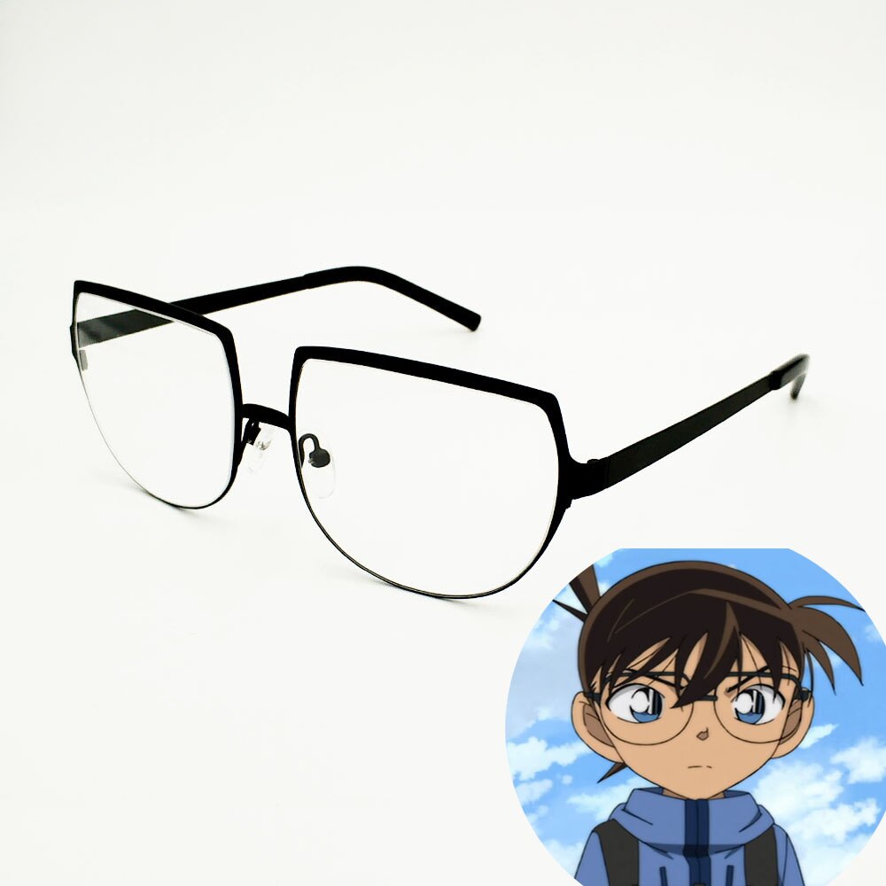 Yujo Unisex Cosplay Full Rim Flat Top Round Alloy Eyeglasses Y007 Full Rim Yujo