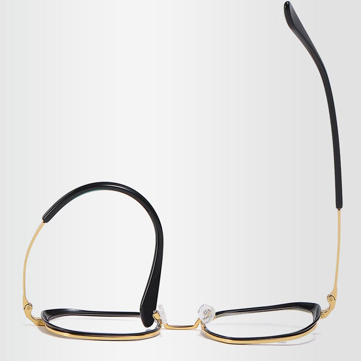 Hotochki Unisex Full Rim Beta Titanium Frame Eyeglasses 6074 Full Rim Hotochki