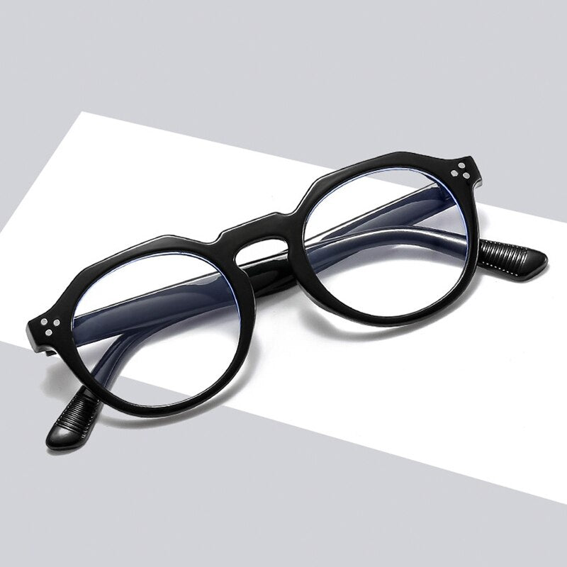 Hotochki Unisex Full Rim PC Plastic Resin Frame Eyeglasses 3395 Full Rim Hotochki