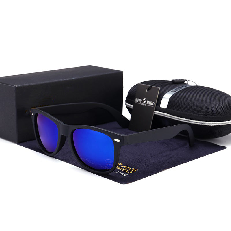 Hdcrafter Unisex Full Rim Square Acetate Frame Polarized Sunglasses 2140 Sunglasses HdCrafter Sunglasses