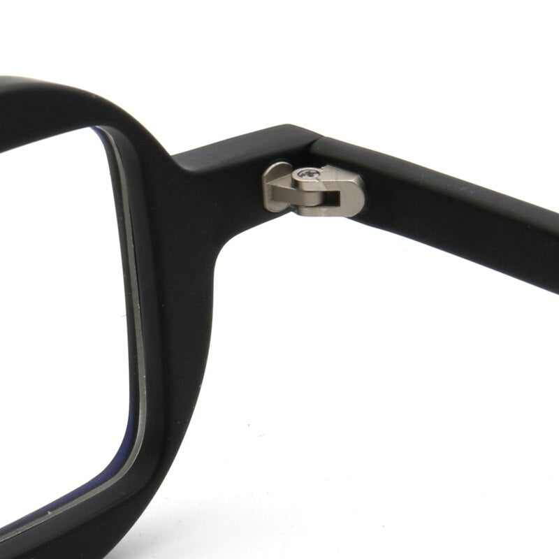 Muzz Women's Full Rim Square Round Acetate Frame Eyeglasses Hp2590 Full Rim Muzz