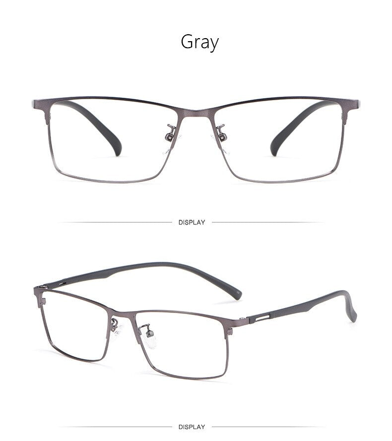 Yimaruili Men's Full Rim Alloy Frame Eyeglasses 89028 Full Rim Yimaruili Eyeglasses