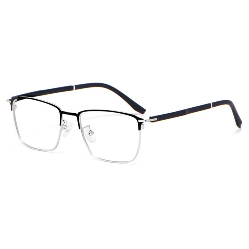 Hotony Unisex Full Rim Square Alloy Frame Eyeglasses 3007 Full Rim Hotony