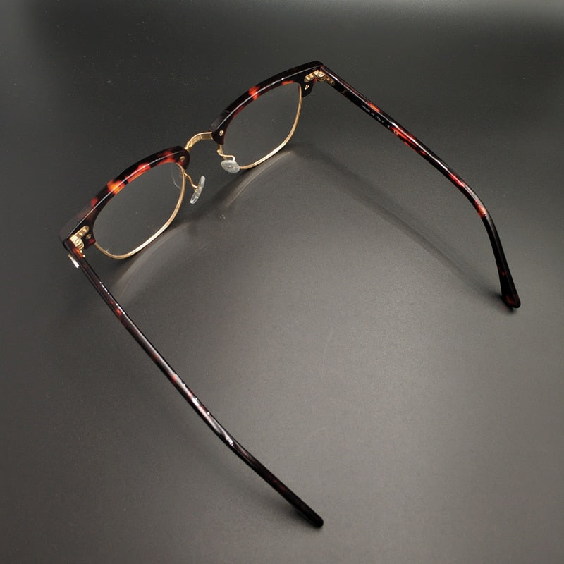 Unisex Horn Rim Eyeglasses Acetate Frames 5154 Customizable Lenses Frame Yujo   