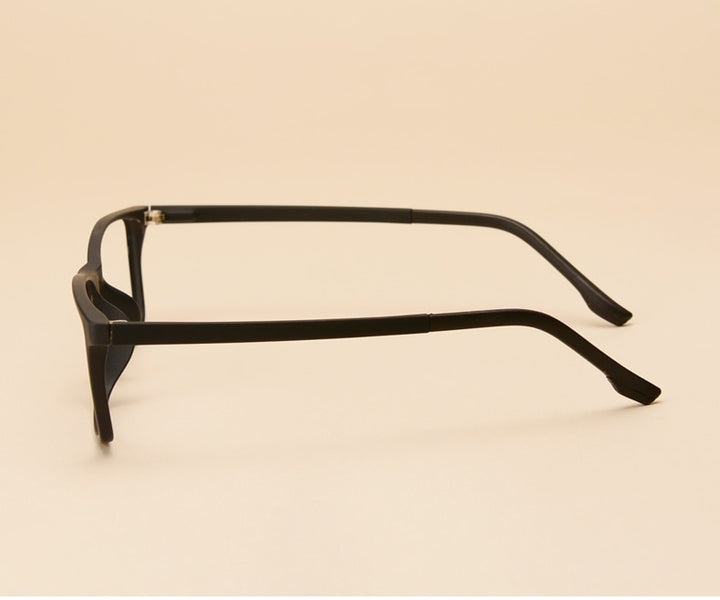Yimaruili Unisex Full Rim Imitation Wood Grain Resin Frame Eyeglasses 98056 Full Rim Yimaruili Eyeglasses