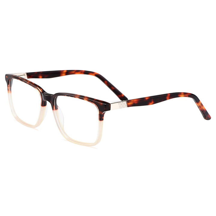 Gmei Women's Eyeglasses Acetate Frame Square M21008 Full Rim Gmei Optical C2