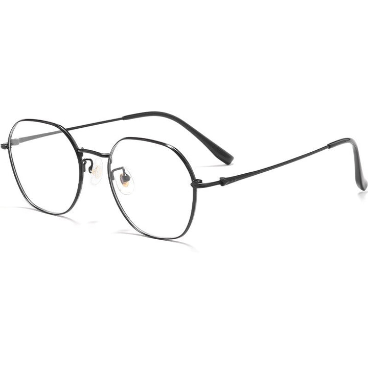 Hotochki Unisex Full Rim Oval Alloy Frame Eyeglasses 53059 Full Rim Hotochki C3