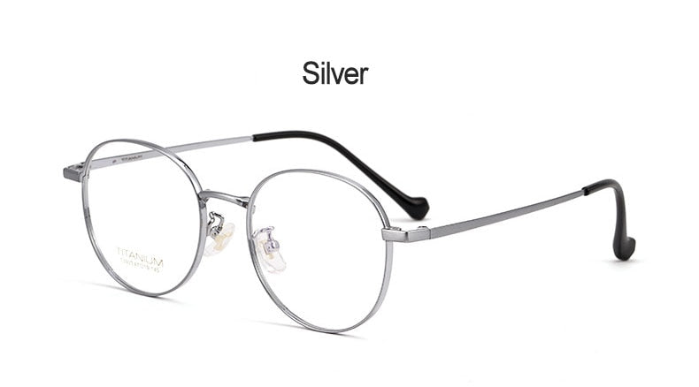 Hotochki Unisex Full Rim Polygon Beta Titanium Frame Eyeglasses 3933 Full Rim Hotochki