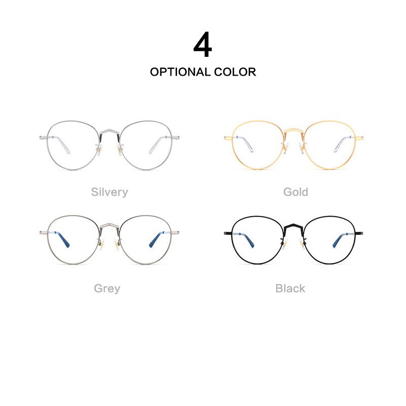 Muzz Unisex Full Rim Round Titanium Frame Eyeglasses 3388 Full Rim Muzz