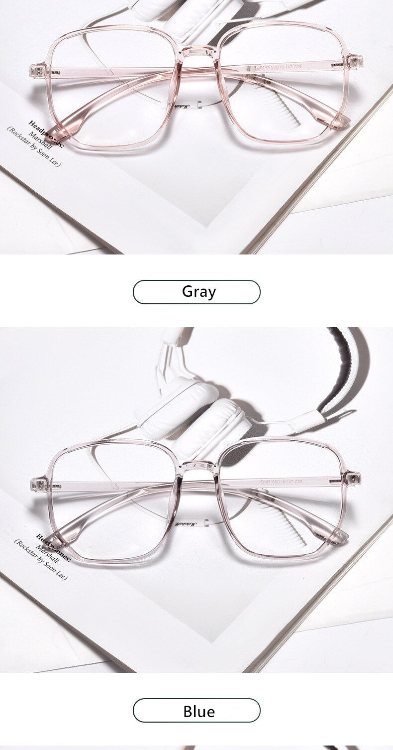 Yimaruili Unisex Full Rim Acetate Polygon Frame Eyeglasses D147 Full Rim Yimaruili Eyeglasses