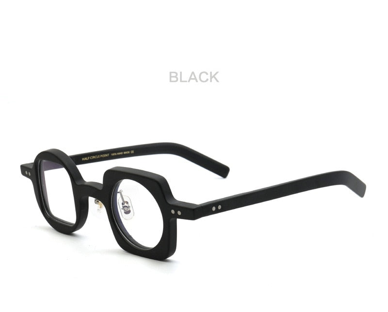 Muzz Women's Full Rim Square Round Acetate Frame Eyeglasses Hp2590 Full Rim Muzz 1