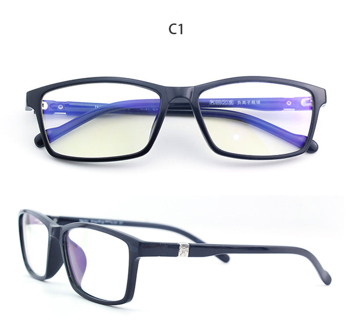 Hdcrafter Unisex Full Rim Square Tr 90 Acetate Frame Eyeglasses N6701 Full Rim Hdcrafter Eyeglasses