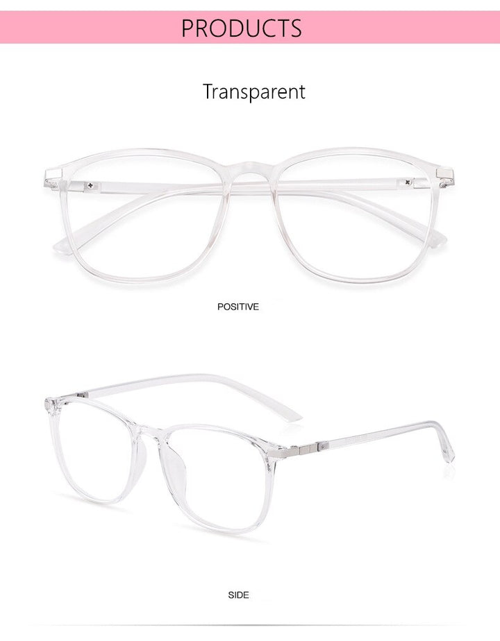 Yimaruili Unisex Full Rim TR 90 Resin Round Frame Eyeglasses 6621 Full Rim Yimaruili Eyeglasses