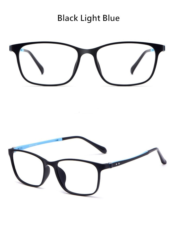 Yimaruili Unisex Full Rim Ultem/Steel Frame Eyeglasses 1939TR Full Rim Yimaruili Eyeglasses