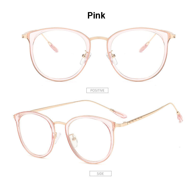 Hotony Unisex Full Rim Acetate Round Frame Eyeglasses 9237 Full Rim Hotony