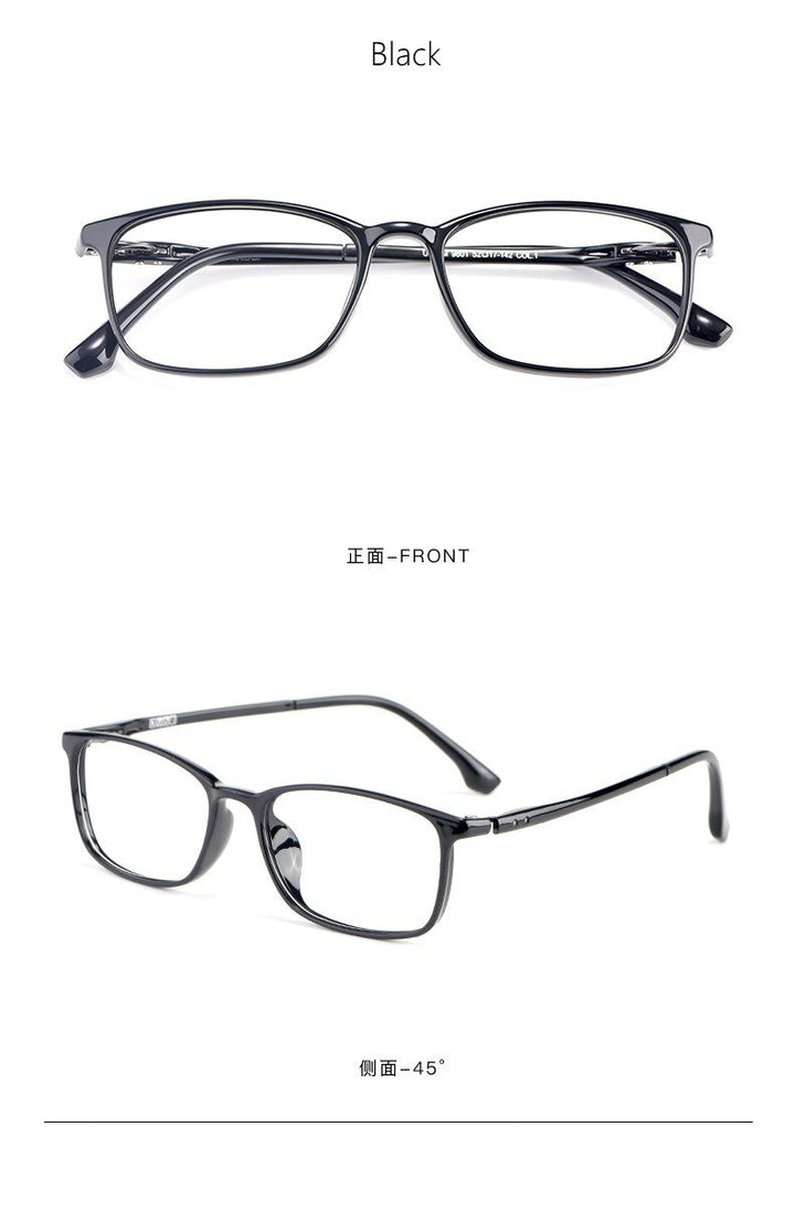 Yimaruili Unisex Full Rim Ultem Frame Eyeglasses 9801 Full Rim Yimaruili Eyeglasses