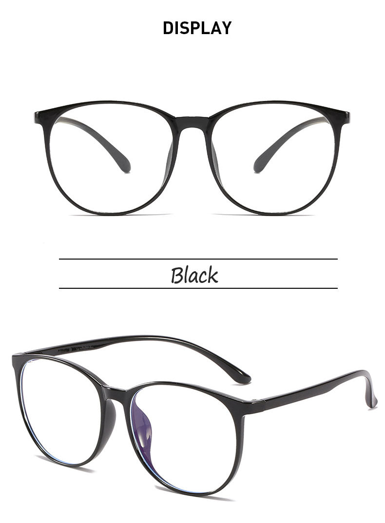 Hotony Unisex Full Rim TR 90 Resin Round Frame Eyeglasses 5703 Full Rim Hotony