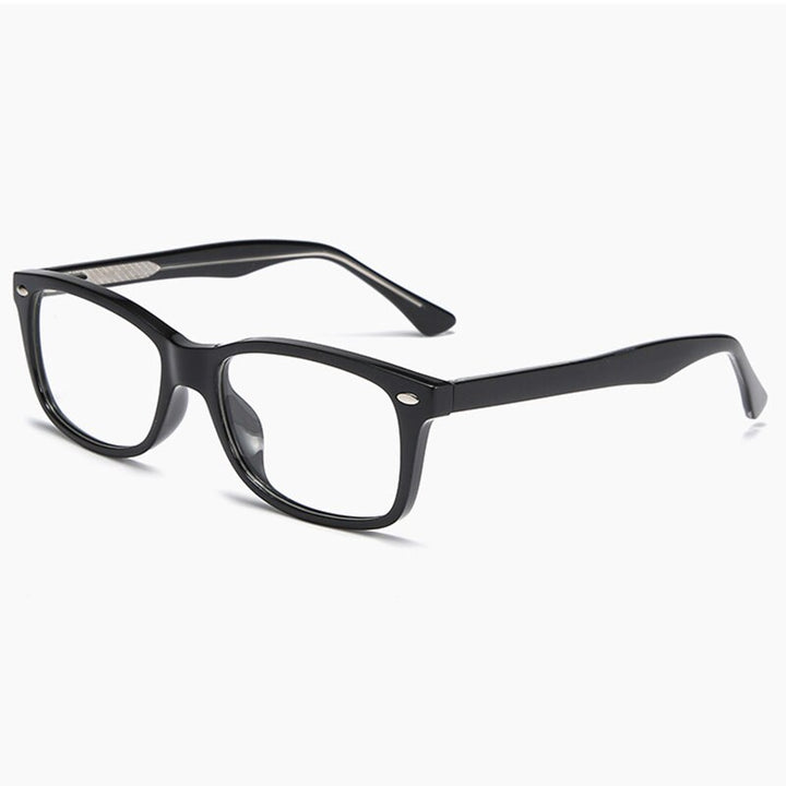 Hotony Women's Full Rim Square Acetate Frame Eyeglasses 2008 Full Rim Hotony