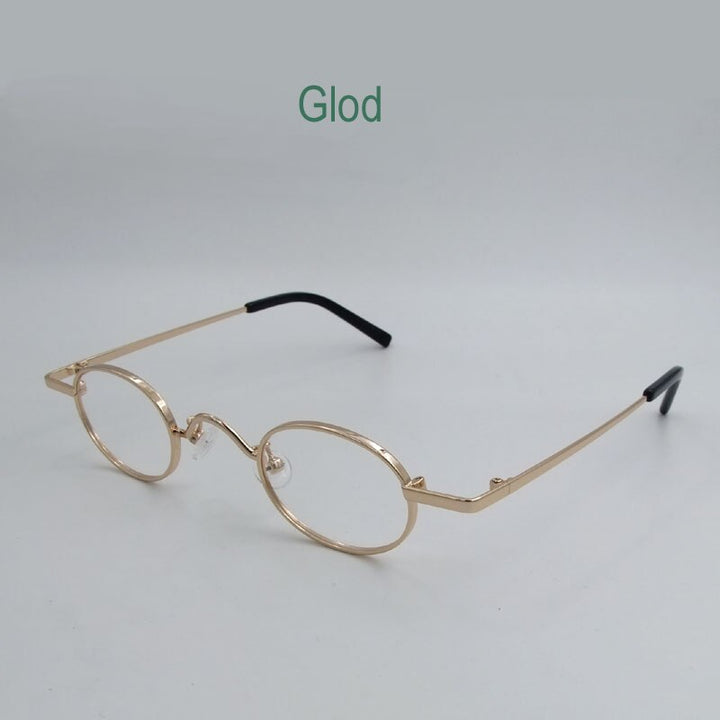 Yujo Unisex Oval Full Rim Reading Glasses Alloy Y026 Reading Glasses Yujo