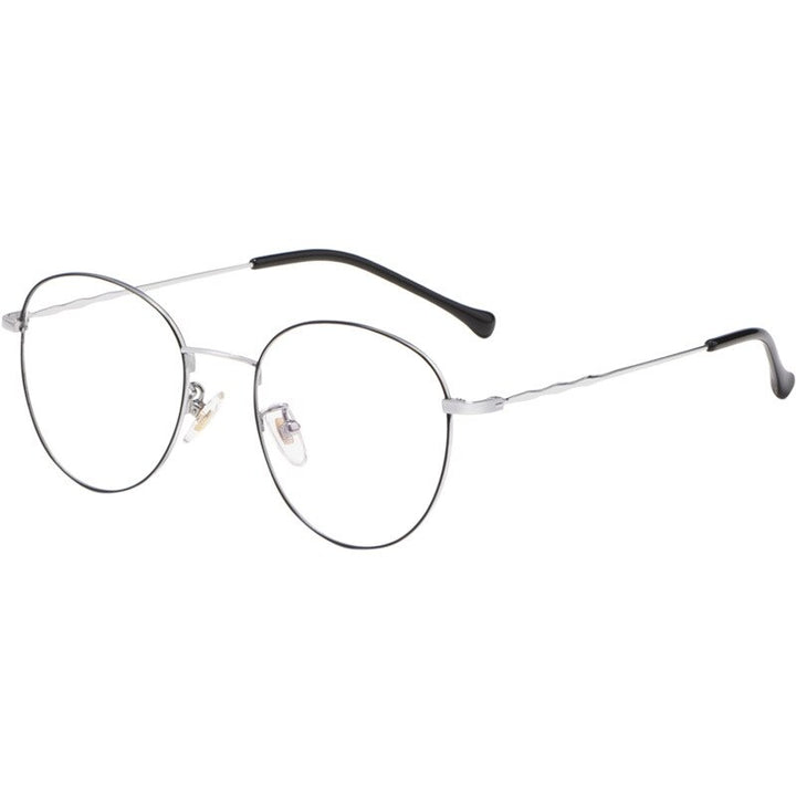 Yimaruili Unisex Full Rim Round Titanium Frame Eyeglasses 2011 Full Rim Yimaruili Eyeglasses