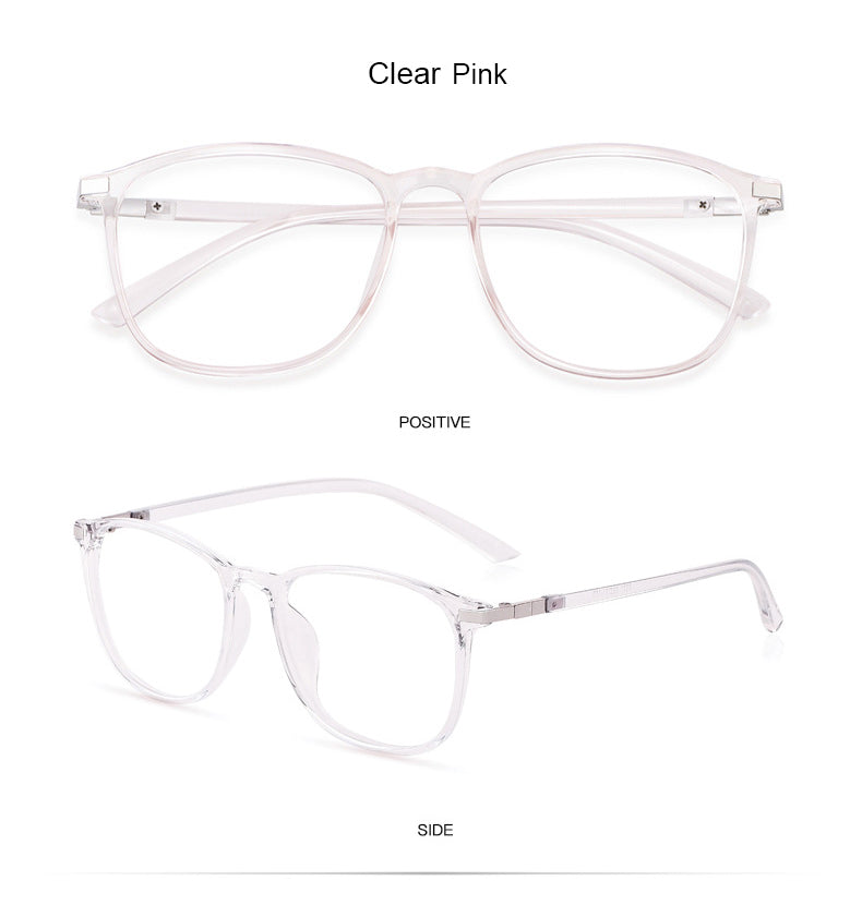 Hotony Women's Full Rim Square Acetate Frame Eyeglasses 6621 Full Rim Hotony
