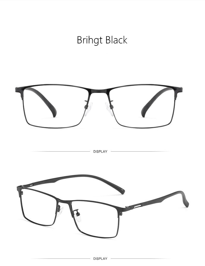 Yimaruili Men's Full Rim Alloy Frame Eyeglasses 89028 Full Rim Yimaruili Eyeglasses