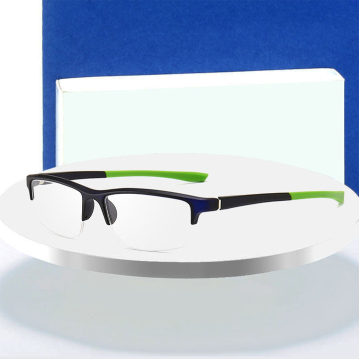 Hotochki Unisex Semi Rim PC Plastic Resin Frame Eyeglasses 5805 Semi Rim Hotochki