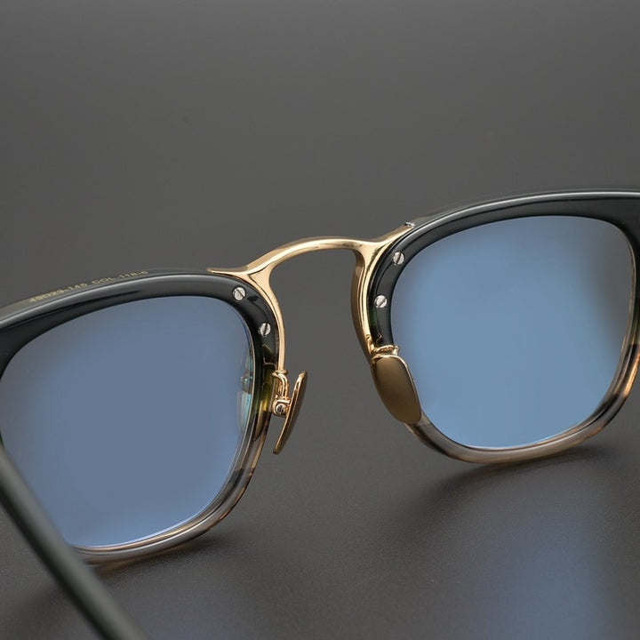Yimaruili Men's Full Rim Acetate Frame Eyeglasses Y001 Full Rim Yimaruili Eyeglasses