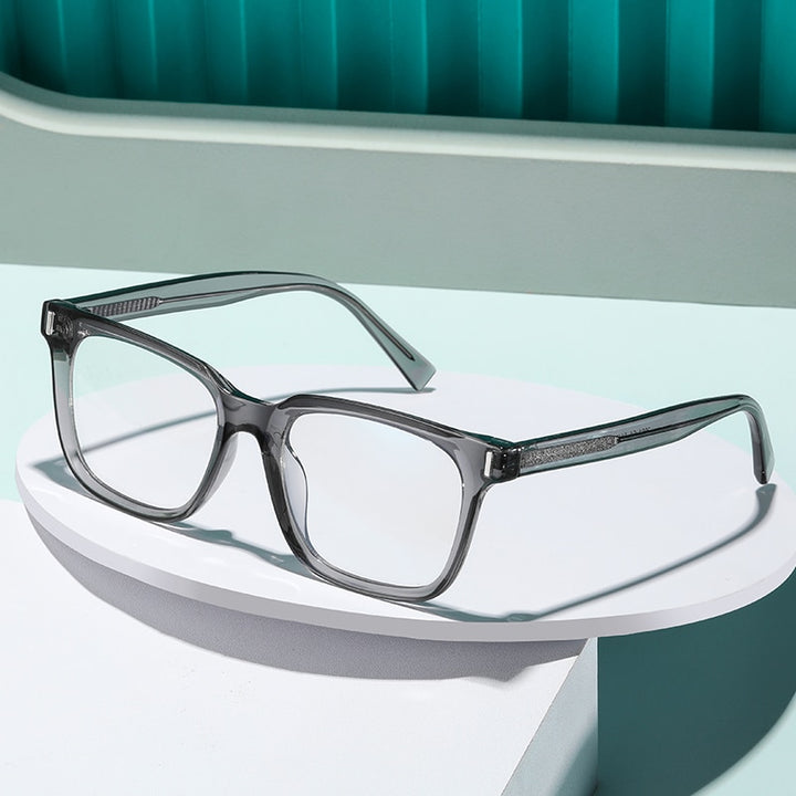 Reven Jate Men's Full Rim Acetate Eyeglasses 2091 Full Rim Reven Jate