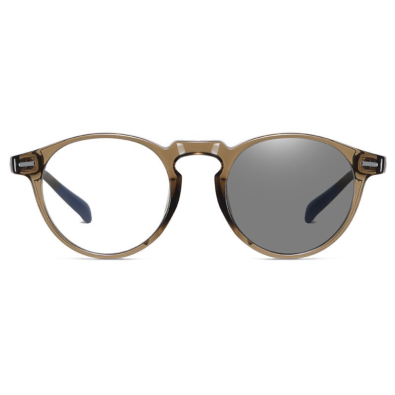 Reven Jate Unisex Full Rim Round Tr 90 Eyeglasses 3512 Full Rim Reven Jate