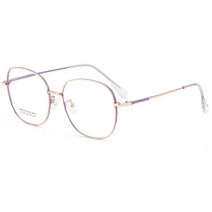 Hotony Unisex Full Rim Aluminum Magnesium Alloy Frame Eyeglasses AC012 Full Rim Hotony