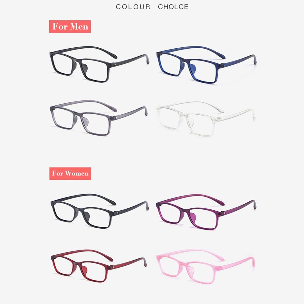 Hotochki Unisex Full Rim TR-90 Resin Frame Eyeglasses X1x2 Full Rim Hotochki