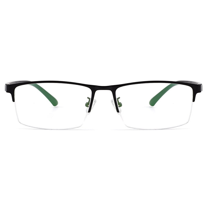 Men's Eyeglasses Ultralight Alloy Tr90 Legs IP Electroplating S61001 Frame Gmei Optical   