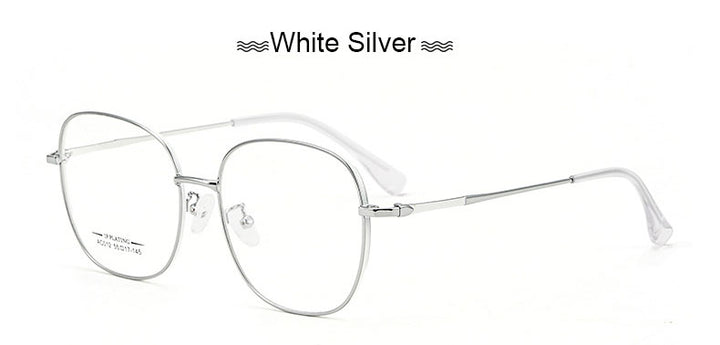 Hotony Unisex Full Rim Aluminum Magnesium Alloy Frame Eyeglasses AC012 Full Rim Hotony