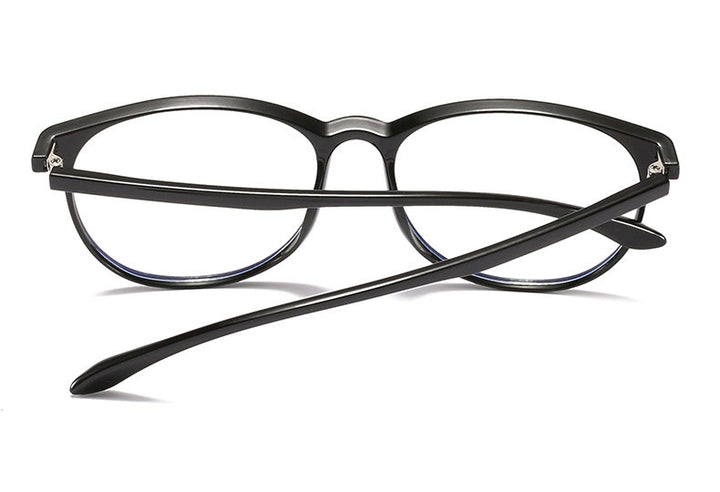 Hotony Unisex Full Rim TR 90 Resin Round Frame Eyeglasses 5703 Full Rim Hotony