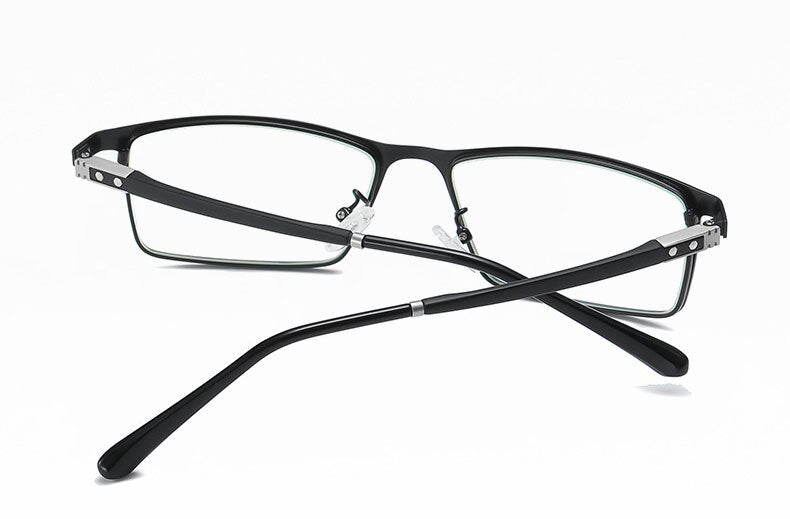 Hotochki Men's Full Rim Alloy Frame Anti Blue Lens Eyeglasses 2316 Full Rim Hotochki