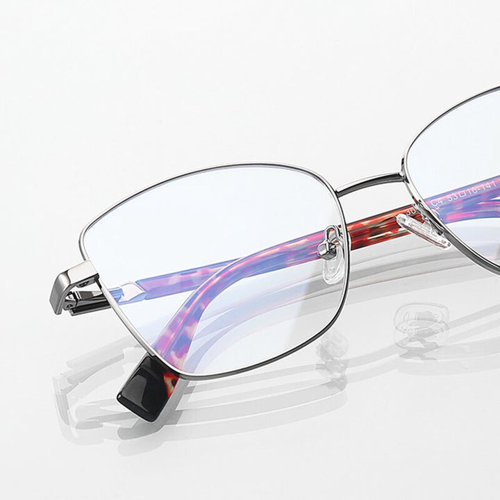 Hotochki Unisex Full Rim Square Alloy Frame Eyeglasses 3010 Full Rim Hotochki