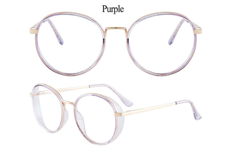 Hotony Women's Full Rim TR 90 Resin Round Frame Eyeglasses 7028 Full Rim Hotony