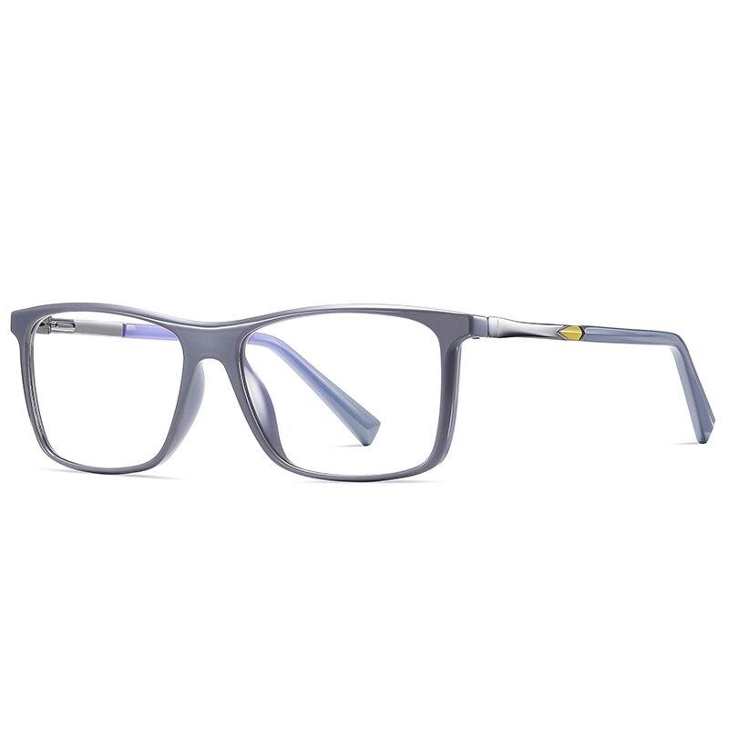 Reven Jate Unisex Full Rim Square Acetate Eyeglasses 2085 Full Rim Reven Jate C4