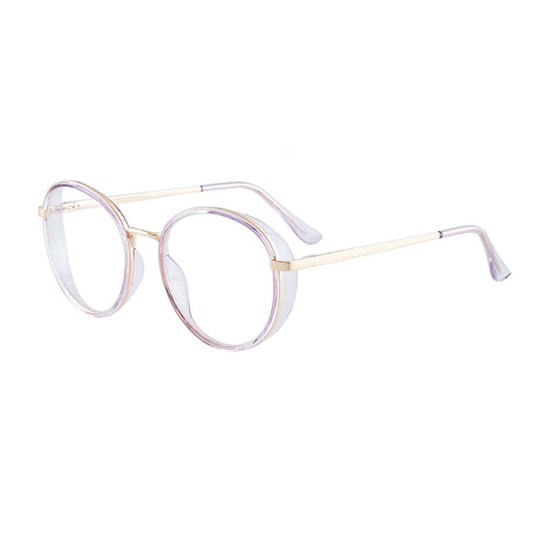 Hotony Women's Full Rim TR 90 Resin Round Frame Eyeglasses 7028 Full Rim Hotony