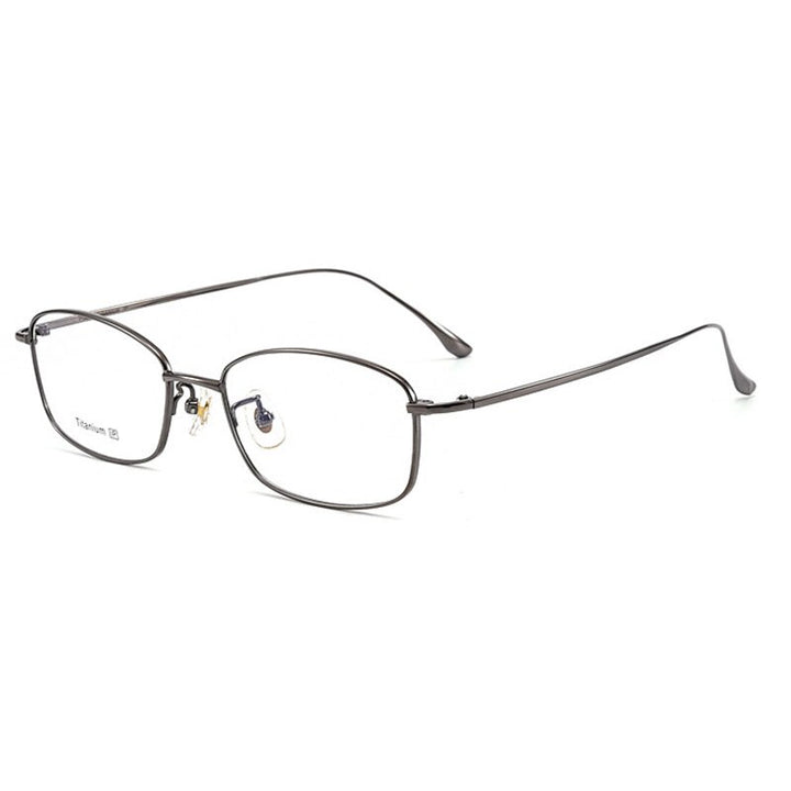 Hotochki Men's Full Rim Titanium Frame Eyeglasses 8508 Full Rim Hotochki