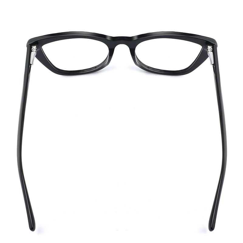 Hotochki Women's Full Rim Cat Eye TR-90 Resin Acetate Frame Eyeglasses Z508 Full Rim Hotochki