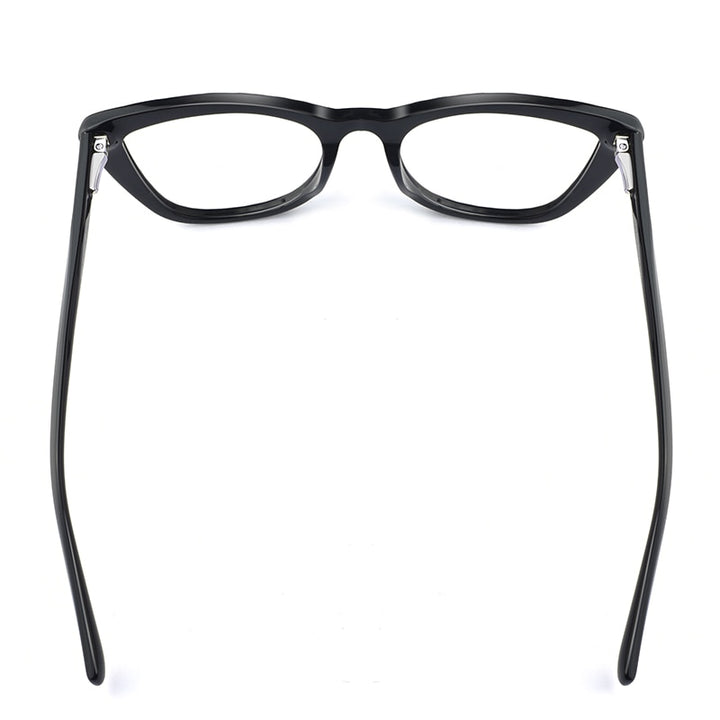 Hotochki Women's Full Rim Cat Eye TR-90 Resin Acetate Frame Eyeglasses Z508 Full Rim Hotochki